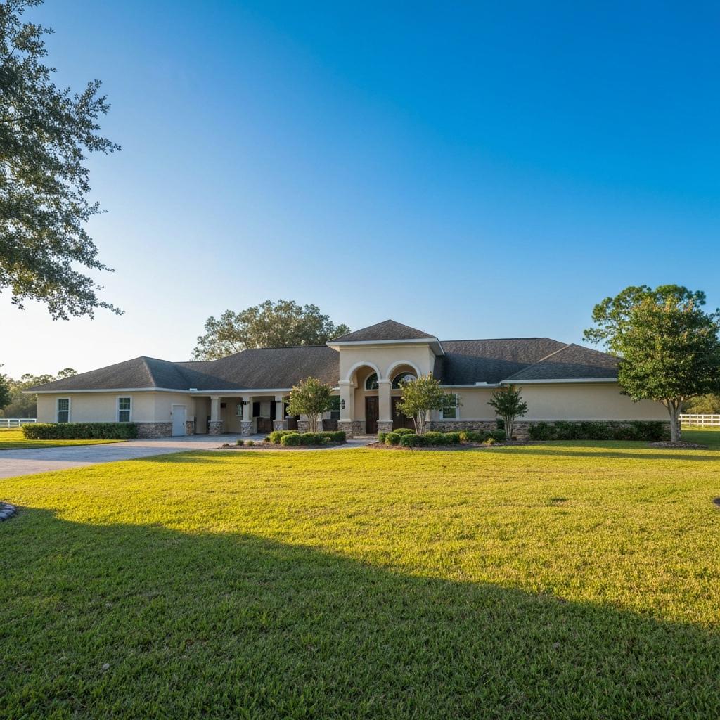Equestrian property with stables and paddocks in Ocala Florida - Zestimate Accuracy for Ocala's Equestrian Estates 